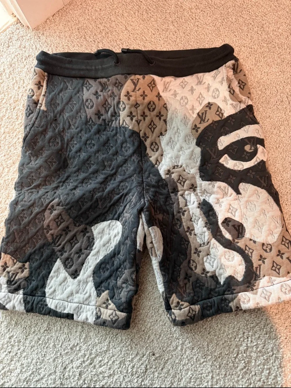 Lv Camo Shorts